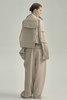 YEHUAFAN Ivory Wool Linen Jacket - Ivory - Thumbnail 2
