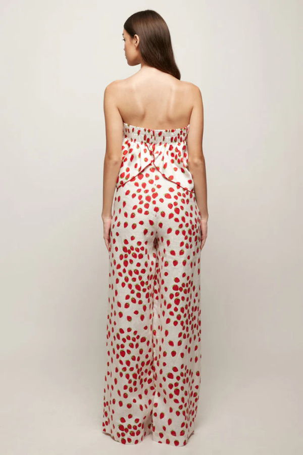 S/W/F Pleated Wide Leg Pants