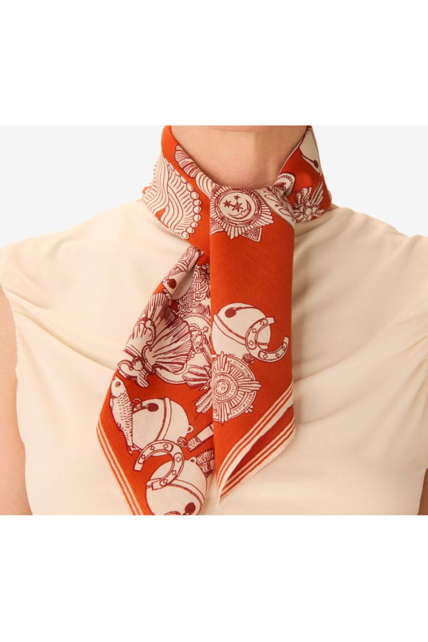 Inoui Editions Octopus Square 65 Scarf