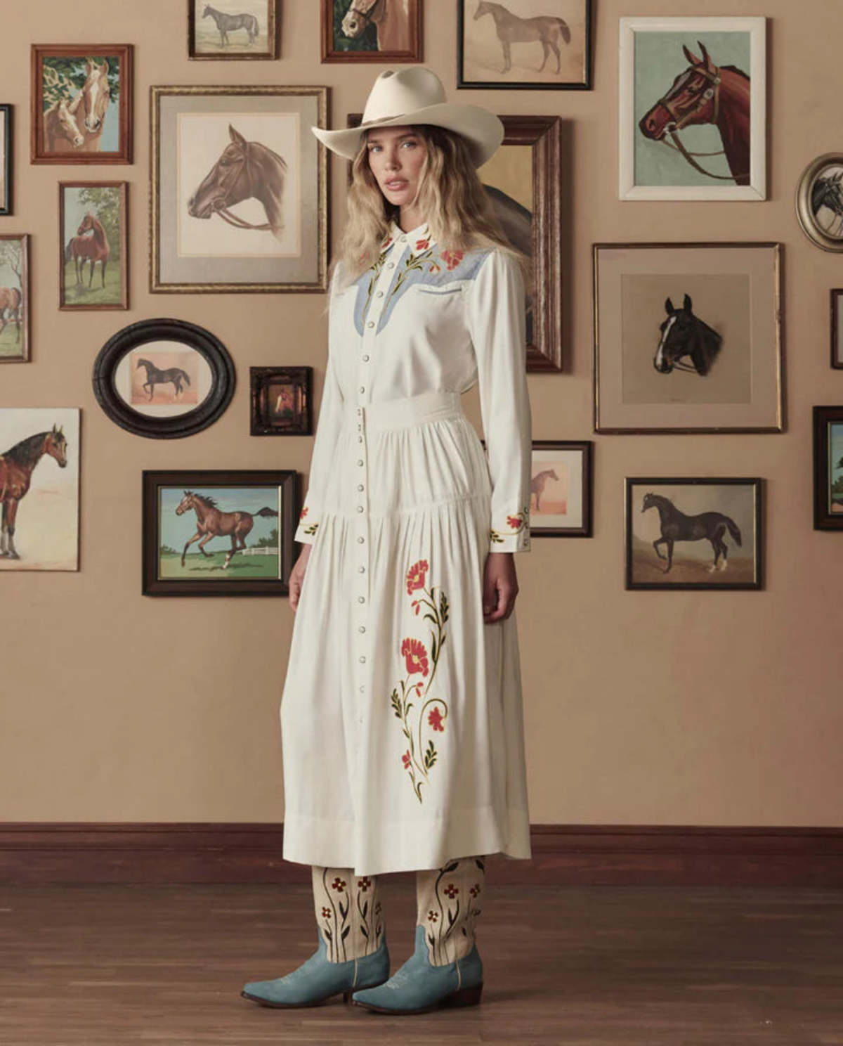 The Great. The Western Embroidered Highland Skirt - Image 2 of 4