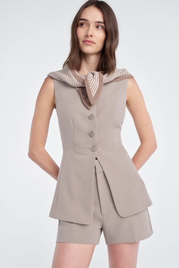 Favorite Daughter The Striped Triangle Scarf