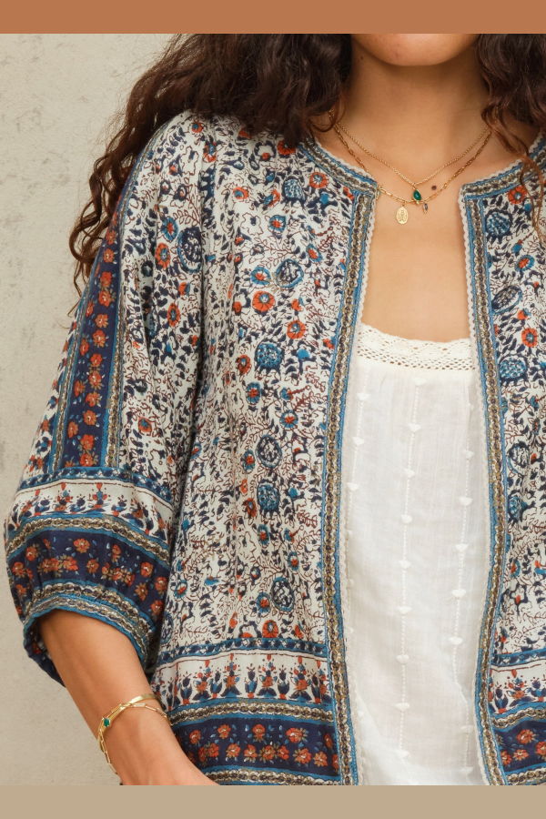 M.A.B.E Cass Print Jacket