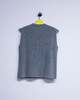 Satisfy Faded Black Cotton MothTech Muscle Tee - Thumbnail 2