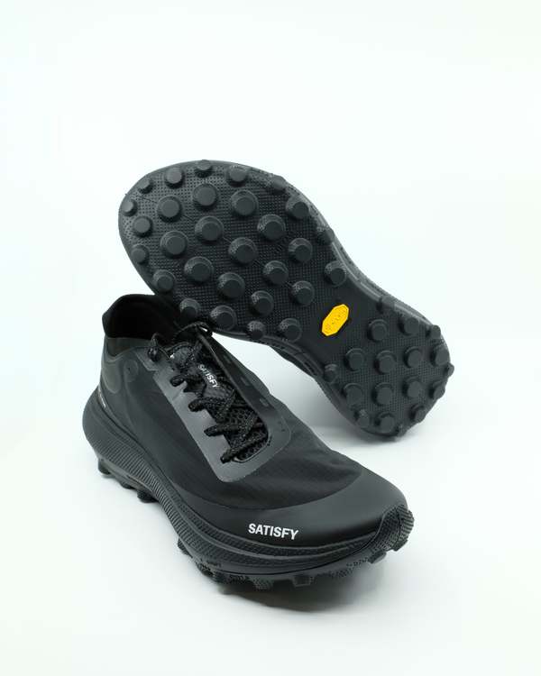 Satisfy TheROCKER Trail Running Shoe - Jet Black