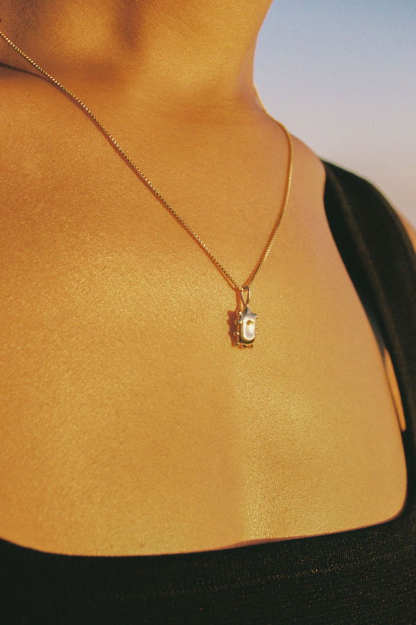 Moneh Brisel Glow Necklace - Brass