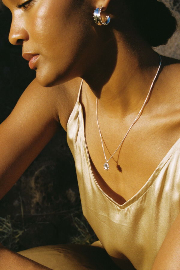 Moneh Brisel Sol Necklace - Brass
