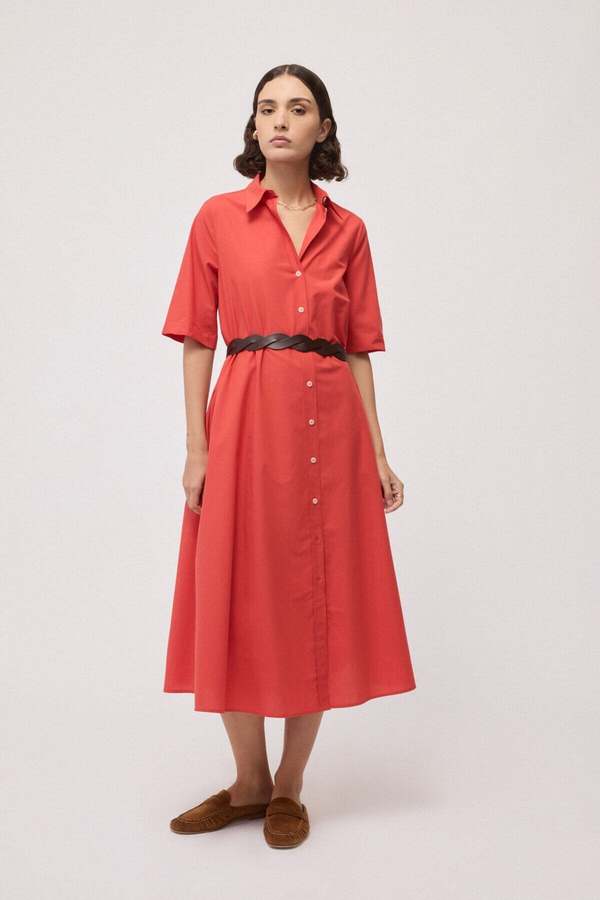 Ottod'Ame Poplin Shirt Dress