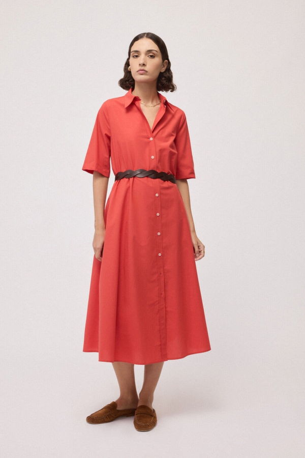 Ottod'Ame Poplin Shirt Dress