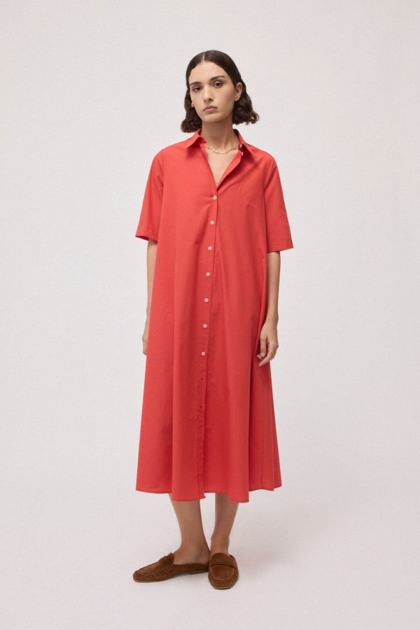 Ottod'Ame Poplin Shirt Dress