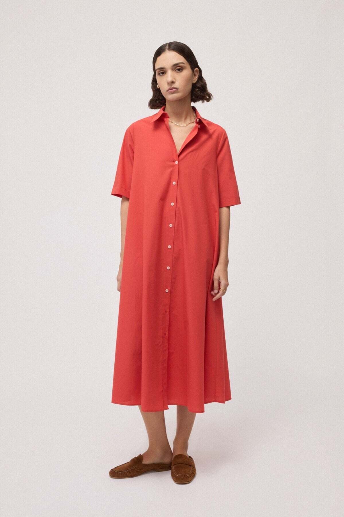Ottod'Ame Poplin Shirt Dress - Image 2 of 5