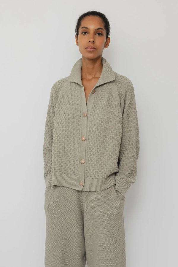 Wol Hide Textured Cardigan