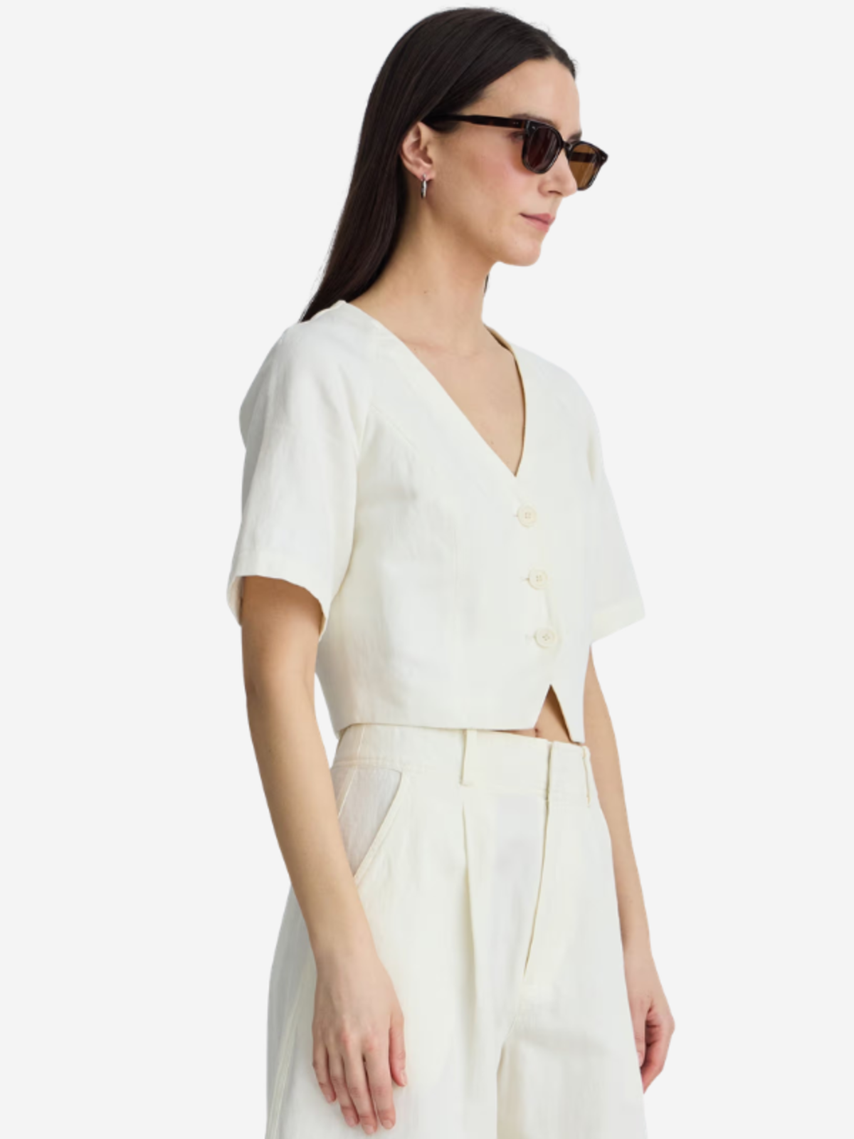 Apiece Apart Lia Crop Top - Image 4 of 4