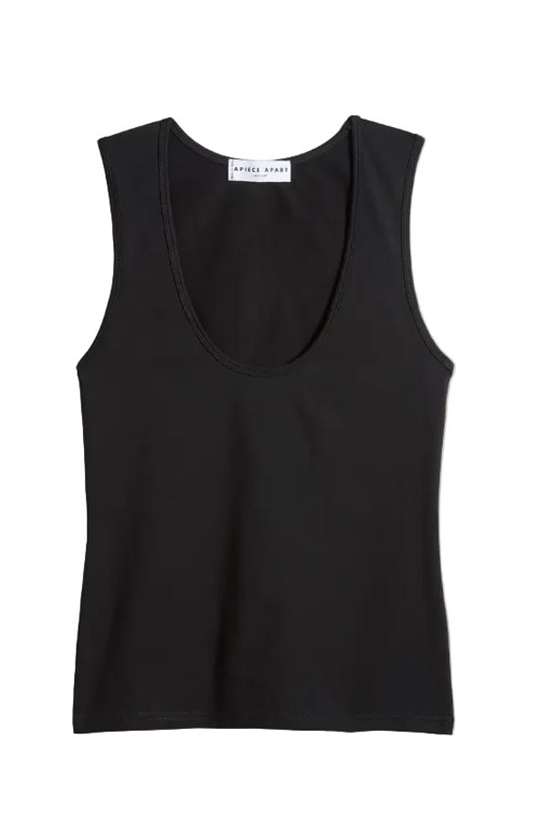 Apiece Apart Uri Low-Cut Tank Top
