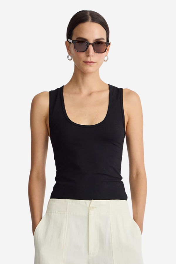Apiece Apart Uri Low-Cut Tank Top