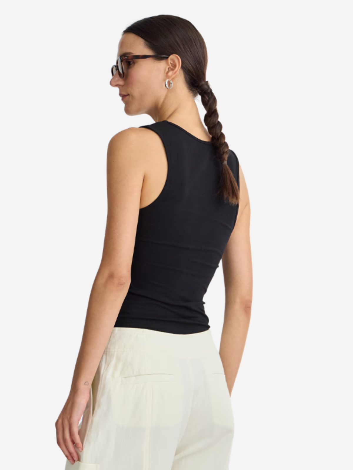 Apiece Apart Uri Low-Cut Tank Top - Image 3 of 4
