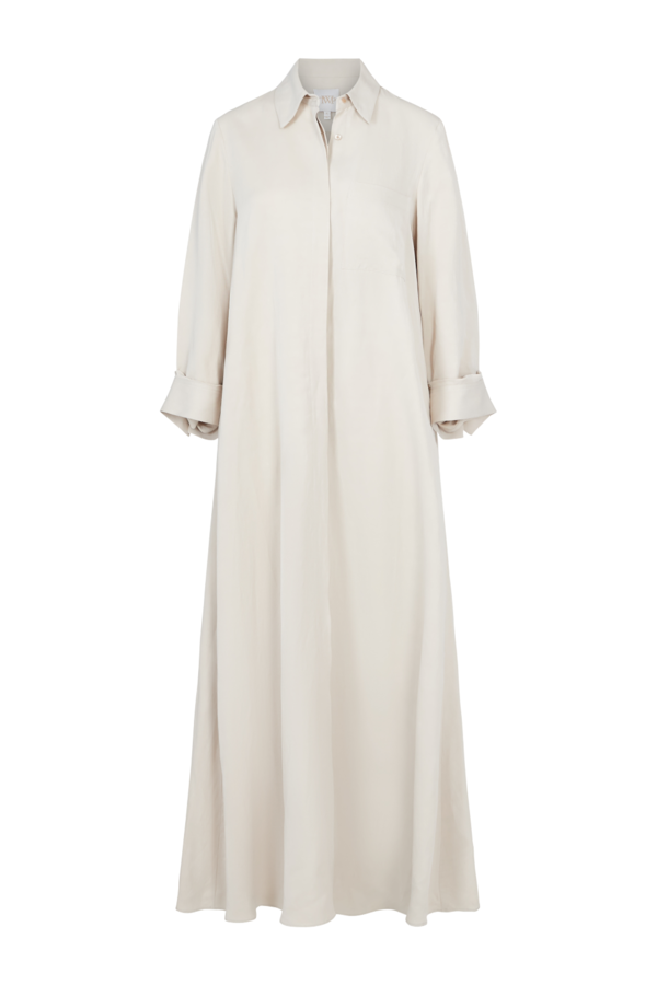 TWP Jenny's Gown Dress - Bone