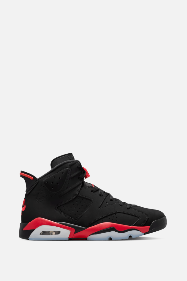 Jordan Air Jordan 6 'Infrared Salesman' Sneakers - Black / Light Crimson