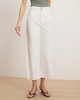 Veronica Beard Taylor Cropped Wide Leg Jean - White - Thumbnail 2