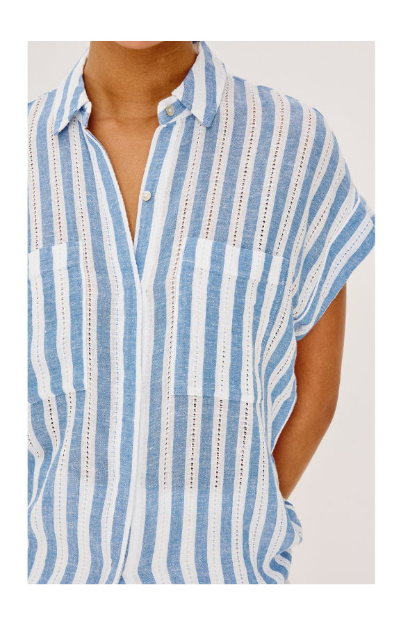 Rails Cito Top in Atlantis Stripe