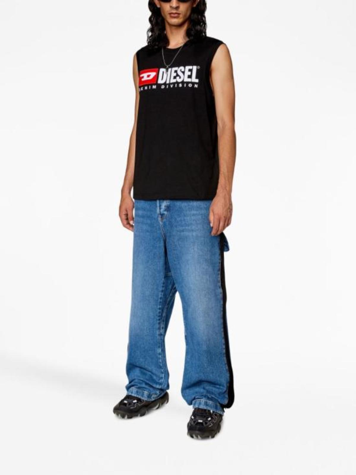 DIESEL A105080GRAI9XX Top - Black - Image 4 of 4