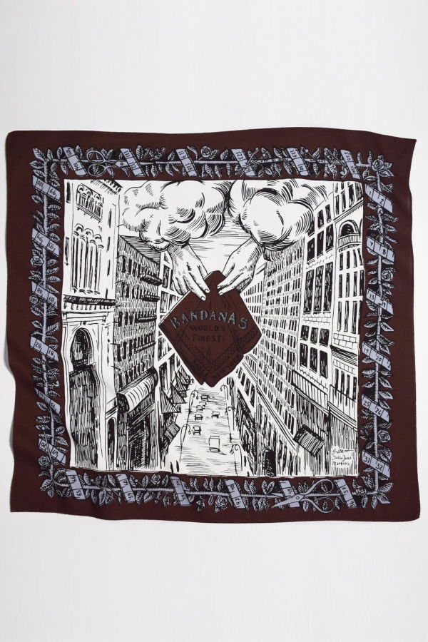 Sable Ode to the Garment District Bandana