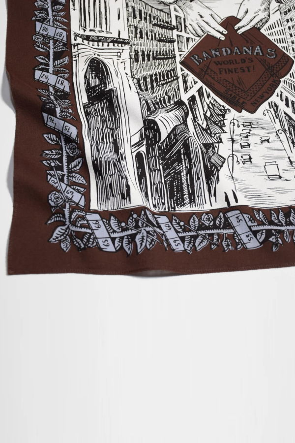 Sable Ode to the Garment District Bandana