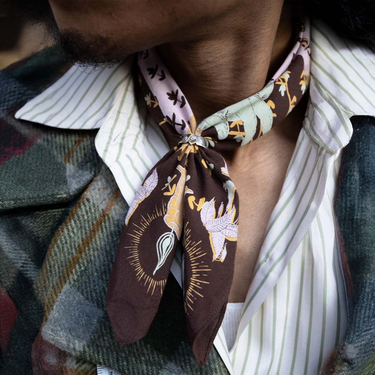 Sable Shadow Puppets Bandana - Image 6 of 6