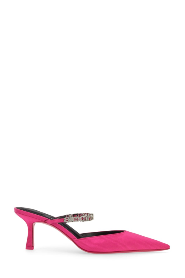 ALEXANDER WANG Delphine Mules - Fuchsia