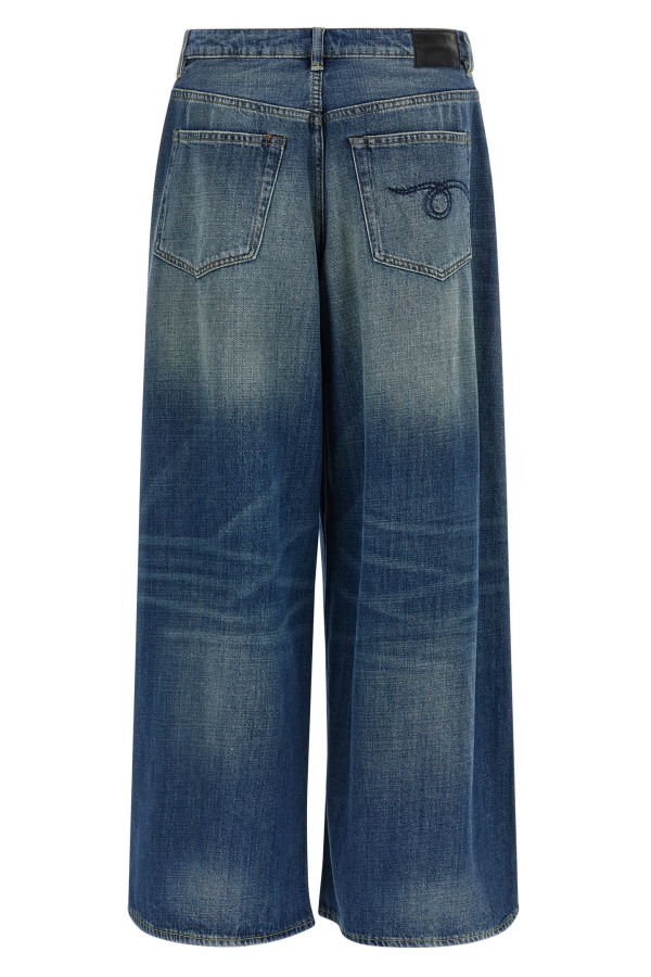 R13 Nico Wrap Jeans - Blue