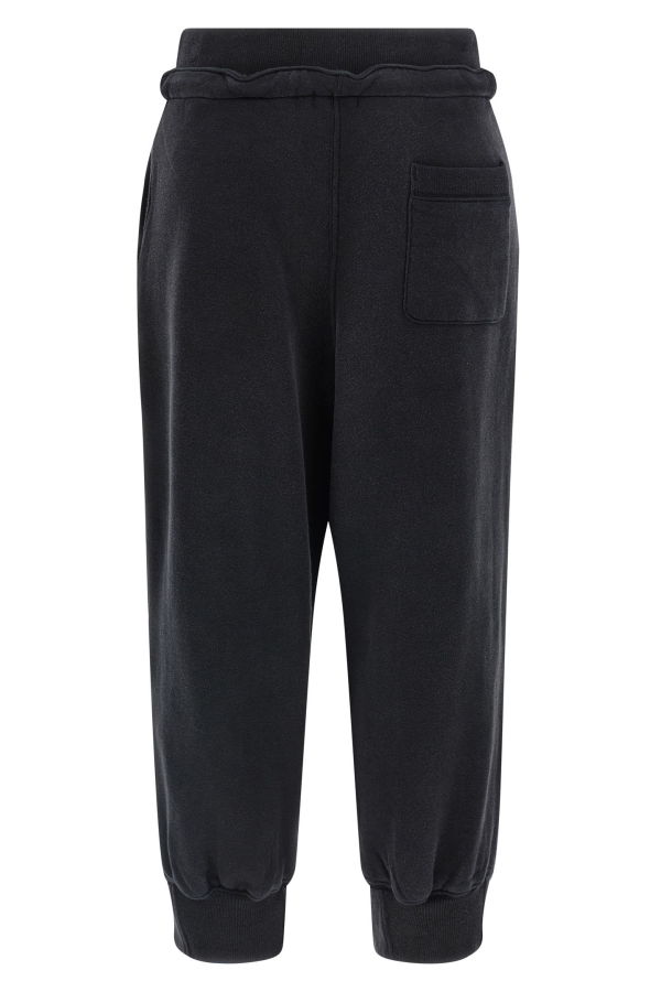 R13 Cropped Joggers Pants - Black