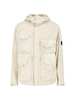 C.P. Company Flatt Nylon Goggle Jacket - Cream - Thumbnail 1