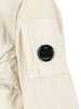 C.P. Company Flatt Nylon Goggle Jacket - Cream - Thumbnail 3