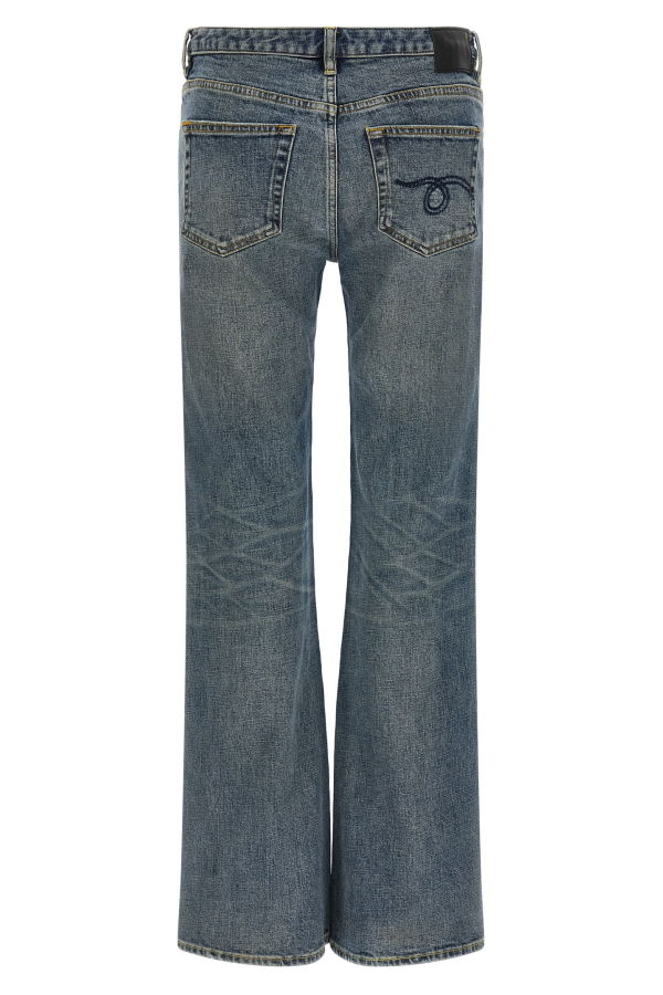 R13 Boy Flare Jeans - Blue