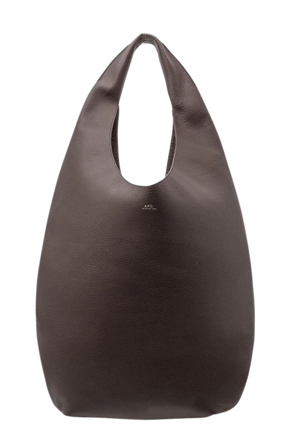 A.P.C. Le Neige Tote - Dark Brown