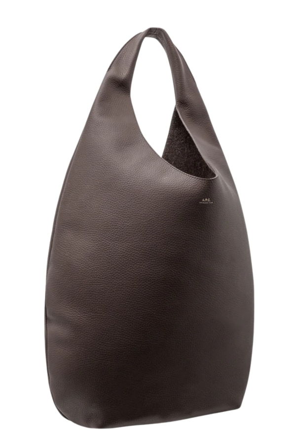 A.P.C. Le Neige Tote - Dark Brown