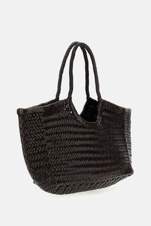 Dragon Diffusion Nantucket Basket Big Tote Bag - Dark Brown