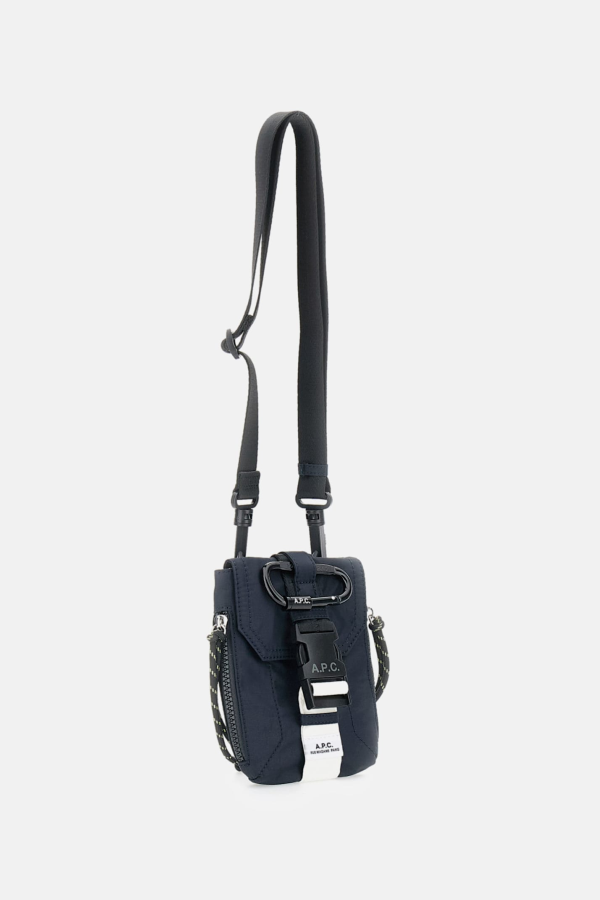A.P.C. Crossbody Pouch Trek Shoulder Bag - Blue