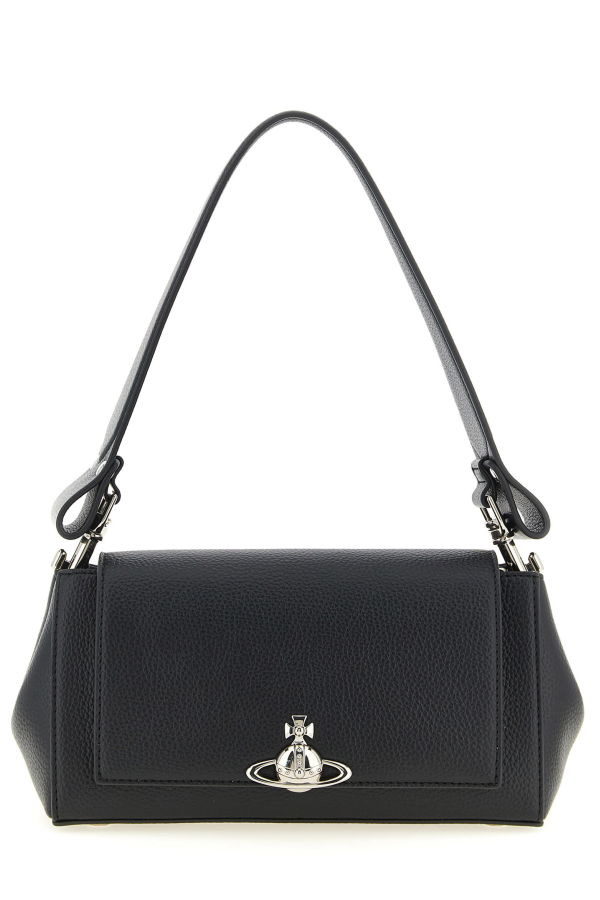 Vivienne Westwood Hazel Medium Shoulder Bag - Black