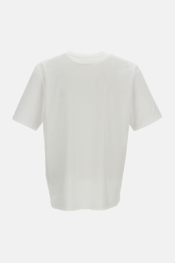 MM6 Maison Margiela Short-Sleeve T-Shirt With A Print - White