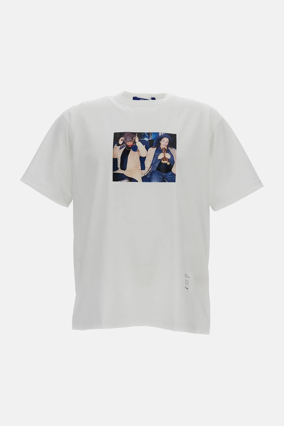 JUNYA WATANABE Short-Sleeve Printed T-Shirt - White - Image 1 of 3
