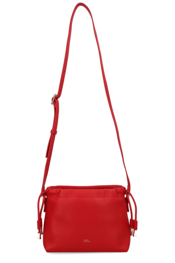 A.P.C. Ninon Mini Shoulder Bag - Red
