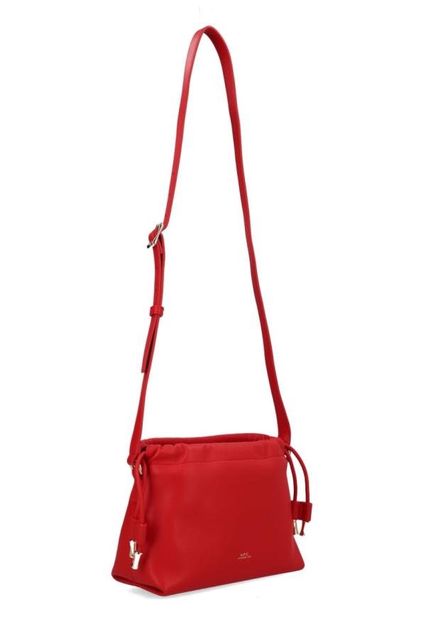 A.P.C. Ninon Mini Shoulder Bag - Red