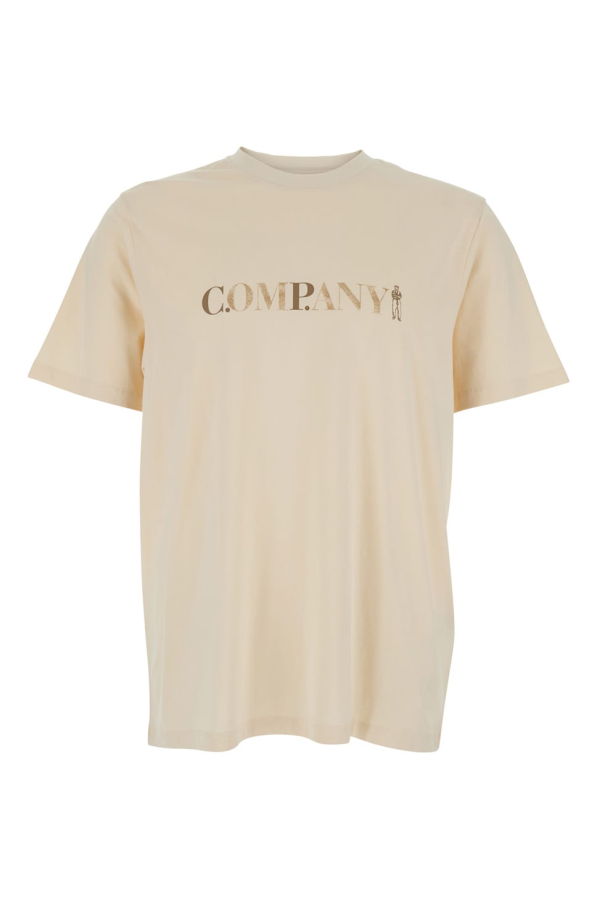 C.P. Company Cotton Tee - Beige