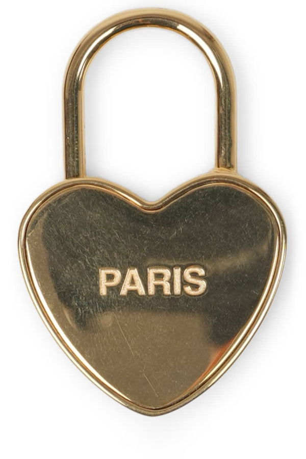 Celine I Love Celine Padlock Charm Bracelet - Gold