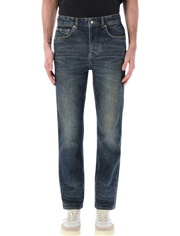 Represent R1 Slim Denim Jeans - Blue Marble Represent R1 Slim Denim Jeans - Blue Marble