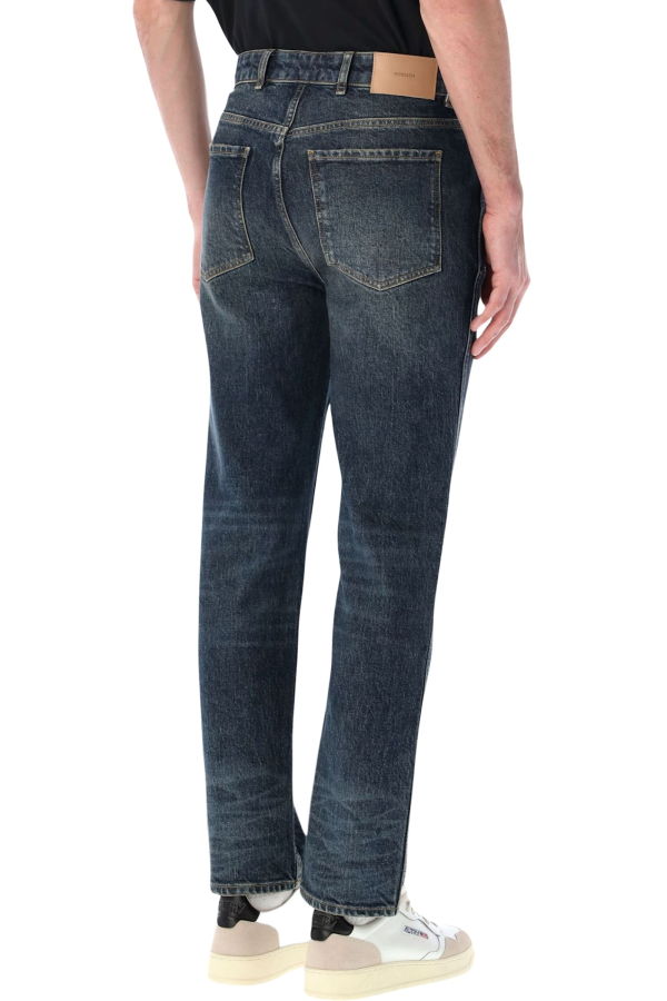 Represent R1 Slim Denim Jeans - Blue Marble