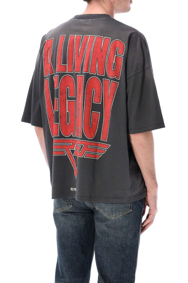 Represent Living Legacy T-Shirt - Sun Fade Grey