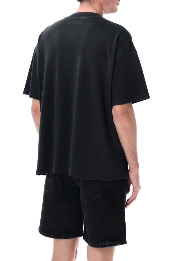 Represent Legacy Crest T-Shirt - Stained Black