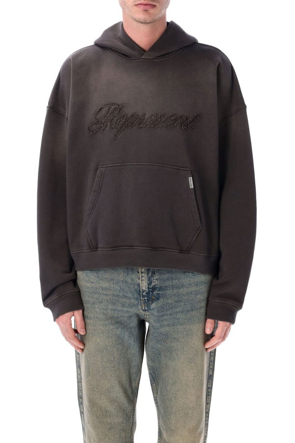 Represent Rep Reverse Applique Hoodie - After Dark