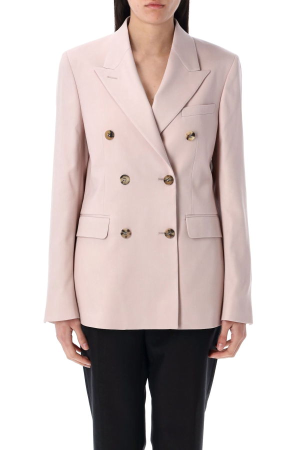 Golden Goose Double Breasted Blazer - Shadow Pink